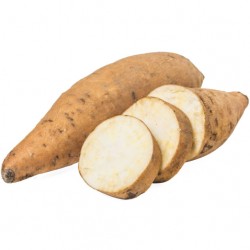 Γλυκοπατάτες Λευκές Ελληνικές ~1Kg Γλυκοπατάτες Λευκές Ελληνικές ~1Kg