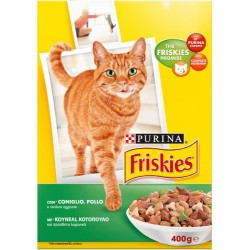 FRISKIES 400G ADULT Ξ.Τ ΓΑΤΑΣ ΚΟΥΝ/ΠΟΥΛ/ΛΑΧ FRISKIES 400G ADULT Ξ.Τ ΓΑΤΑΣ ΚΟΥΝ/ΠΟΥΛ/ΛΑΧ