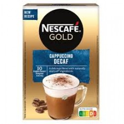 NESCAFE GOLD 12,5G x 10-ΤΜΧ CAPPUCCINO DECAF NESCAFE GOLD 12,5G x 10-ΤΜΧ CAPPUCCINO DECAF