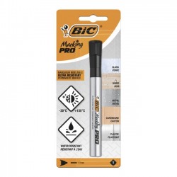 BIC ΜΑΡΚΑΔΟΡΟΣ ΑΝΕΞΙΤΗΛΟΣ MARKING PRO BULLET BLACK