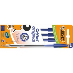 BIC 4-ΤΜΧ ΣΤΥΛΟ CRISTAL ΜΠΛΕ (ΚΟΥΤΙ)