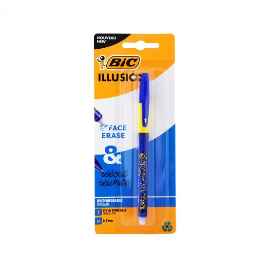 --BIC ΣΤΥΛΟ ILLUSION GEL BLUE