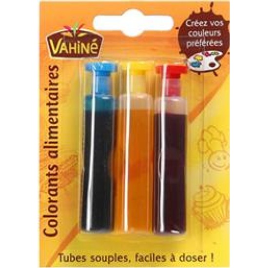 VAHINE 3X6ML ΧΡΩΜΑΤΑ ΖΑΧ/ΚΗΣ ΔΙΑΛΥΜΑ