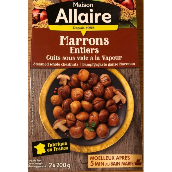 Κάστανα Προβρασμενα Maison Allaire 2x200γρ