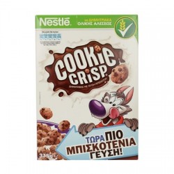 COOKIE CRISP 375G ΔΗΜΗΤΡΙΑΚΑ ΜΕ ΣΟΚΟΛΑΤΑ COOKIE CRISP 375G ΔΗΜΗΤΡΙΑΚΑ ΜΕ ΣΟΚΟΛΑΤΑ
