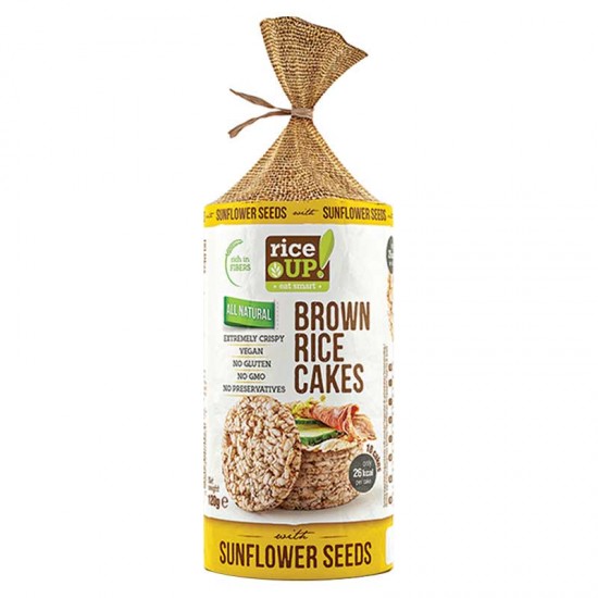 (-10%)RICE UP! CAKES 120G ΧΩΡ ΓΛΟΥΤΕΝΗ SUNFLOWER
