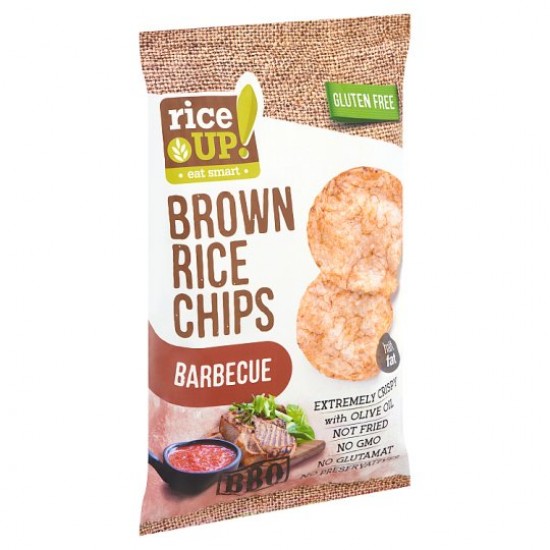 RICE UP! CHIPS 60G ΧΩΡ ΓΛΟΥΤΕΝΗ BARBEQUE