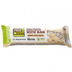 RICE UP! BAR 18G ΧΩΡ ΓΛΟΥΤΕΝΗ WHITE CHOCO
