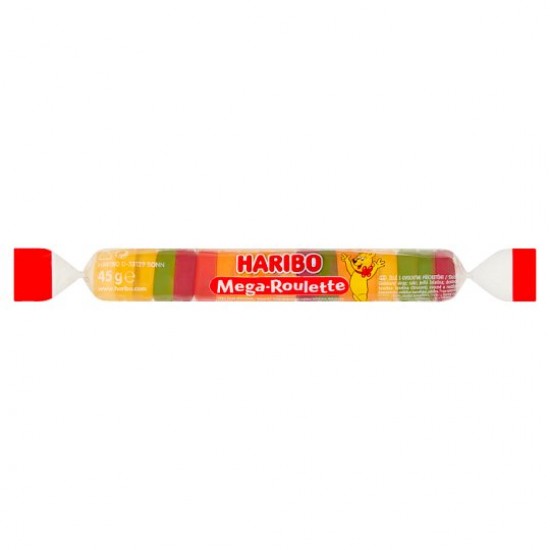 HARIBO 45G ZELE MEGA ROULETTE