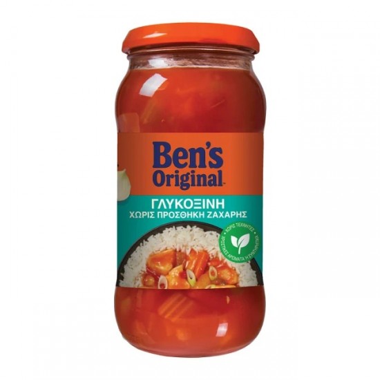 BEN'S ORIGINAL 440G ΣΑΛΤΣΑ ΓΛΥΚΟΞ ΧΩΡΙΣ ΠΡΟΣΘ.ΖΑΧ
