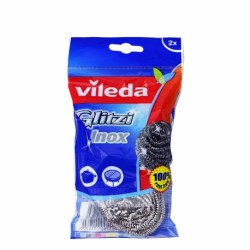 F(-30%)VILEDA ΣΥΡΜΑΤ ΚΟΥΖ SPIRAL INOX 2ΤΕΜ F(-30%)VILEDA ΣΥΡΜΑΤ ΚΟΥΖ SPIRAL INOX 2ΤΕΜ