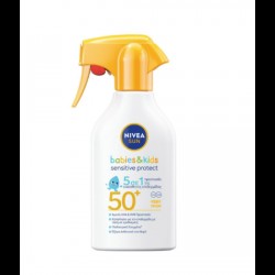 (-40%)NIVEA SUN 270ML KIDS SENSITIVE TRIGGER SPRAY SPF50+