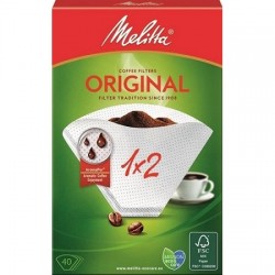MELITTA 40-ΤΜΧ ΦΙΛΤΡΑ ΚΑΦΕ 1x2 MELITTA 40-ΤΜΧ ΦΙΛΤΡΑ ΚΑΦΕ 1x2