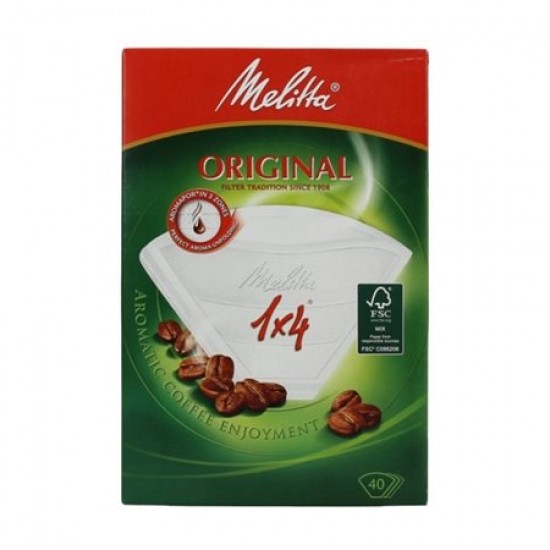 MELITTA 40-ΤΜΧ ΦΙΛΤΡΑ ΚΑΦΕ 1x4
