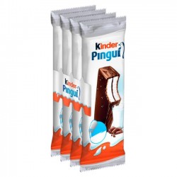 KINDER 30Gx4 PINGUI ΣΟΚΟΛΑΤΕΝΙΑ ΚΕΪΚ