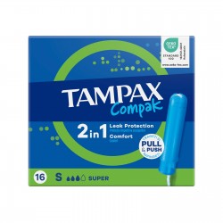 TAMPAX 16-ΤΜΧ COMPAK SUPER