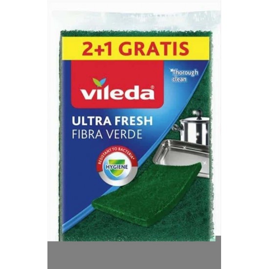 VILEDA ΠΕΤΣΕΤΑΚΙ ΚΑΘΑΡΙΣΜΟΥ - (ULTRA FRESH) (2+1 ΔΩΡΟ)