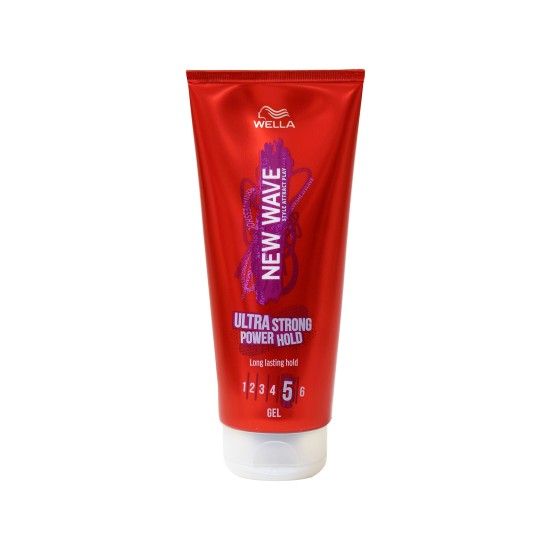 NEW WAVE 200ML GEL POWER HOLD ULTRA STRONG