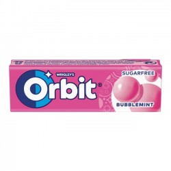 ORBIT ΤΣΙΧΛΑ BUBBLEMINT ΚΟΥΦΕΤΟ ΧΩΡΙΣ ΖΑΧΑΡΗ