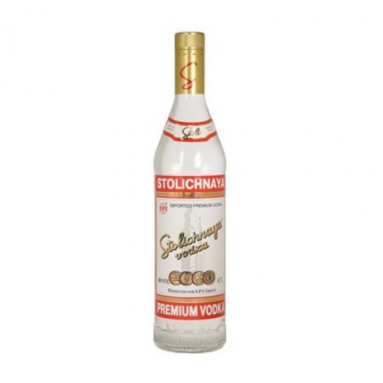 STOLICHNAYA 0,7cl  38% VOL ORIGINAL VODKA /ΦΙΑΛΗ