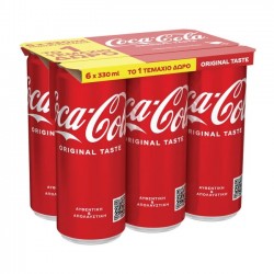 COCA COLA 330MLx5(+1free) SLEEK KC