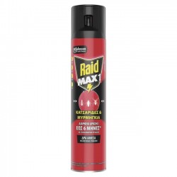 RAID MAX 300ML ΓΙΑ ΚΑΤΣΑΡΙΔΕΣ & ΜΥΡΜΗΓΚΙΑ