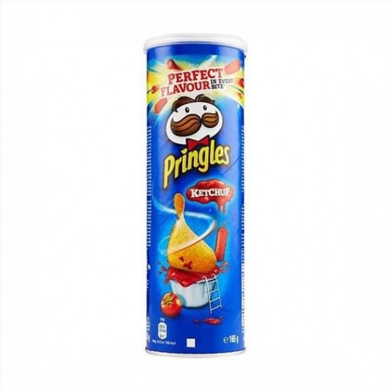 PRINGLES 165G CHIPS KETCHUP RALPHIE