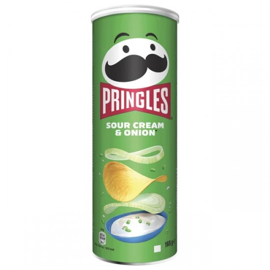 (-30%)PRINGLES 165G CHIPS SOUR CREAM & ONION