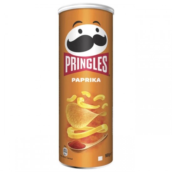 (-30%)PRINGLES 165G CHIPS HOT PAPRIKA