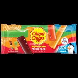 CHUPA CHUPS ΓΡΑΝΙΤΑ ΣΕ SQUEEZEE ΣΑΚΟΥΛΑΚΙ MIX FLAVOURS 12Χ45ml