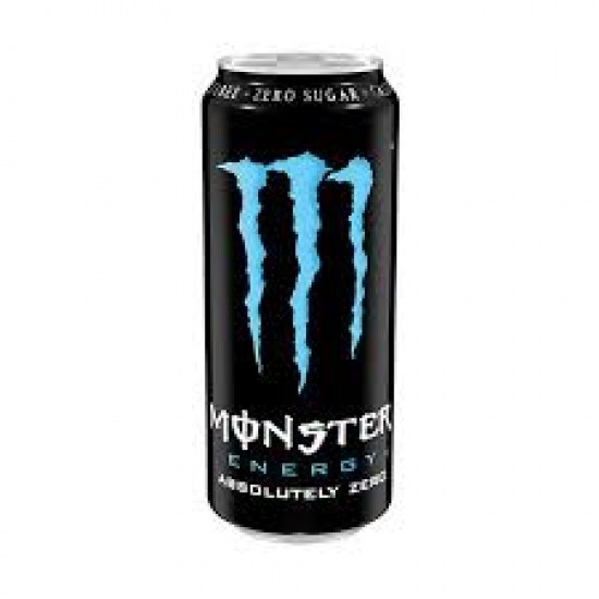 MONSTER 500ML ENERGY ABSOLUTE ZERO DRINK --