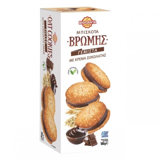ΒΙΟΛΑΝΤΑ 180G ΓΕΜΙΣΤΑ ΜΠΙΣΚ. ΒΡΩΜΗΣ ΣΟΚΟΛΑΤΑ