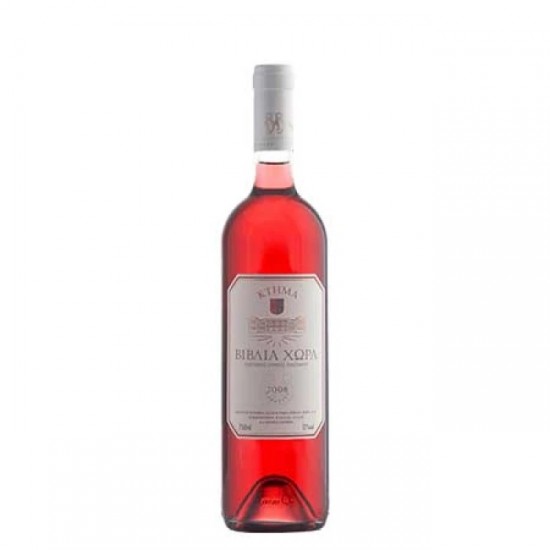 ΒΙΒΛΙΑ ΧΩΡΑ 750ML ΡΟΖΕ ΟΙΝΟΣ