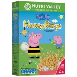 (-40%)NUTRI VALLEY 375G PEPPA PIG HONEY RINGS