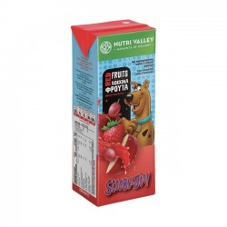 NUTRI VALLEY 250ML ΧΥΜΟΣ RED FRUITS SCOOBY-DOO