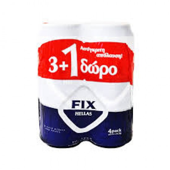 FIX 500MLX3 (+1FREE) ΜΠΥΡΑ /ΚΟΥΤΙ