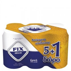 (-0,40 €)ΦΙΞ 330MLX5(+1 FREE) ΜΠΥΡΑ /ΚΟΥΤΙ (-0,40 €)ΦΙΞ 330MLX5(+1 FREE) ΜΠΥΡΑ /ΚΟΥΤΙ