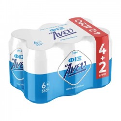 ΦΙΞ 330MLx4(+2free) ΑΝΕΥ ΜΠΥΡΑ /ΚΟΥΤΙ