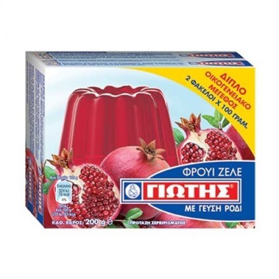 ΓΙΩΤΗΣ 100Gx2 ΦΡΟΥΙ ΖΕΛΕ ΡΟΔΙ