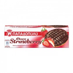ΠΑΠΑΔΟΠΟΥΛΟΥ 150G ΜΠΙΣΚ CHOCO STRAWBERRY