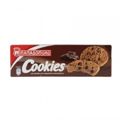 (-15%)ΠΑΠΑΔΟΠΟΥΛΟΥ 180G COOKIES ΔΙΠΛΗ ΣΟΚΟΛΑΤΑ