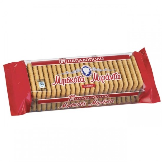 ΠΑΠΑΔΟΠΟΥΛΟΥ 250G ΜΙΡΑΝΤΑ ΜΠΙΣΚΟΤΑ
