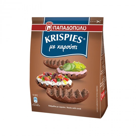 ΠΑΠΑΔΟΠΟΥΛΟΥ KRISPIES 200G ΜΕ ΧΑΡΟΥΠΙ