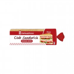 ΠΑΠΑΔΟΠΟΥΛΟΥ 950G ΨΩΜΙ ΣΙΤΟΥ CLUB SANDWICH