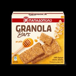 --ΠΑΠΑΔΟΠΟΥΛΟΥ 42Gx5 BARS GRANOLA ΜΕΛΙ --ΠΑΠΑΔΟΠΟΥΛΟΥ 42Gx5 BARS GRANOLA ΜΕΛΙ