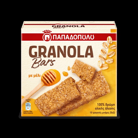 --ΠΑΠΑΔΟΠΟΥΛΟΥ 42Gx5 BARS GRANOLA ΜΕΛΙ