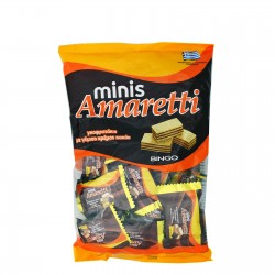 AMARETTI 165G MINIS ΓΚΟΦΡΕΤΑΚΙΑ ΜΕ ΚΡΕΜΑ ΚΑΚΑΟ / ΣΑΚ