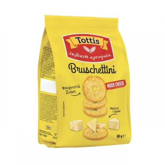 TOTTIS 80G BRUSCHETTINI ΤΥΡΙΑ