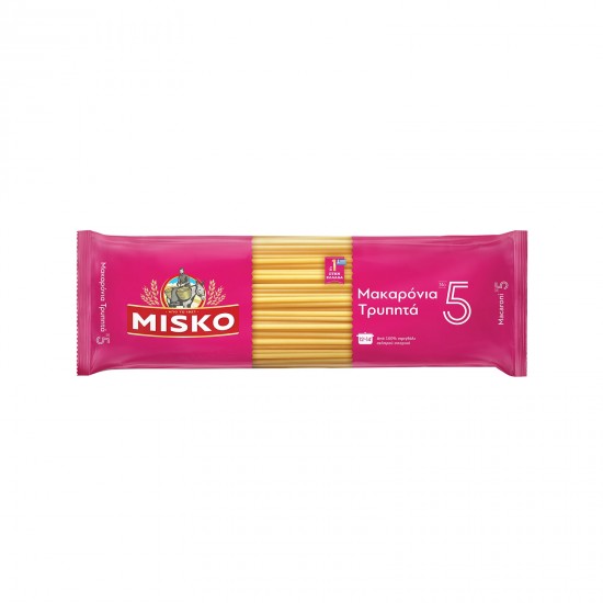 (-25%)MISKO 500G ΜΑΚΑΡΟΝΙΑ ΤΡΥΠΗΤΑ Ν.5