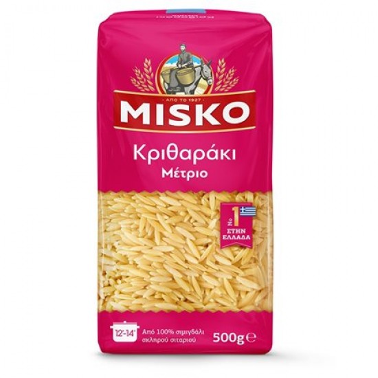 (-32%)MISKO 500G ΚΡΙΘΑΡΑΚΙ ΜΕΤΡΙΟ